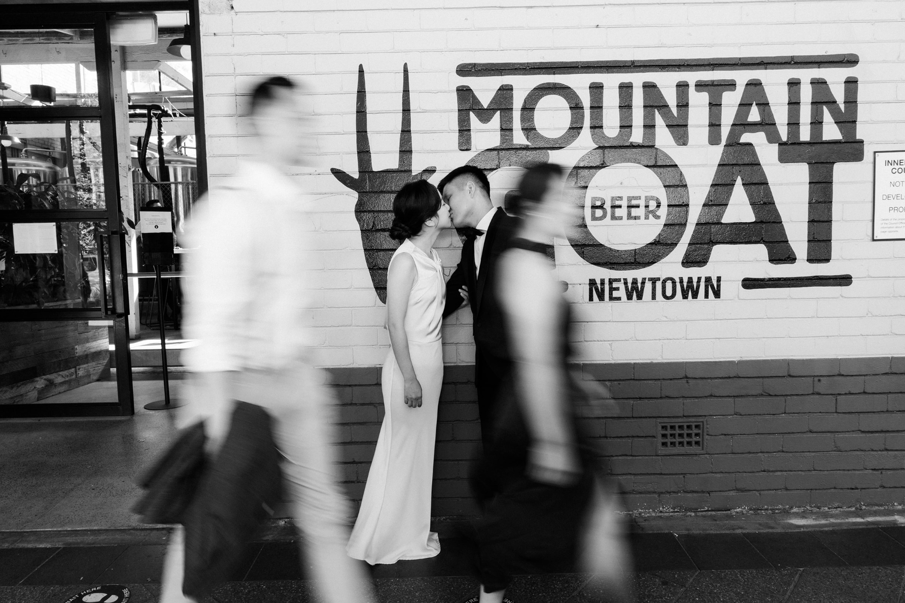 wedding photography at Mountain GOAT Newtown